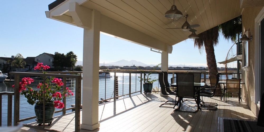 Waterfront decking