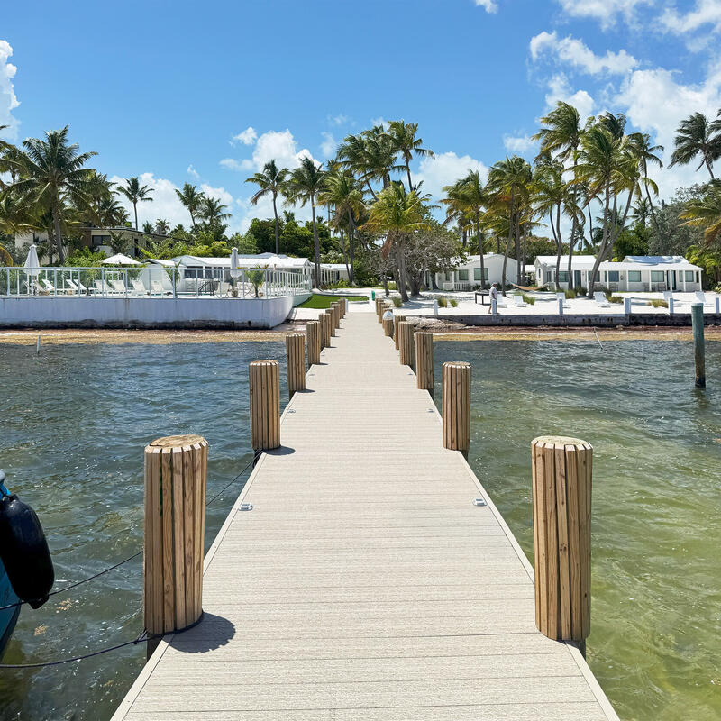 Winn Decking waterfront project