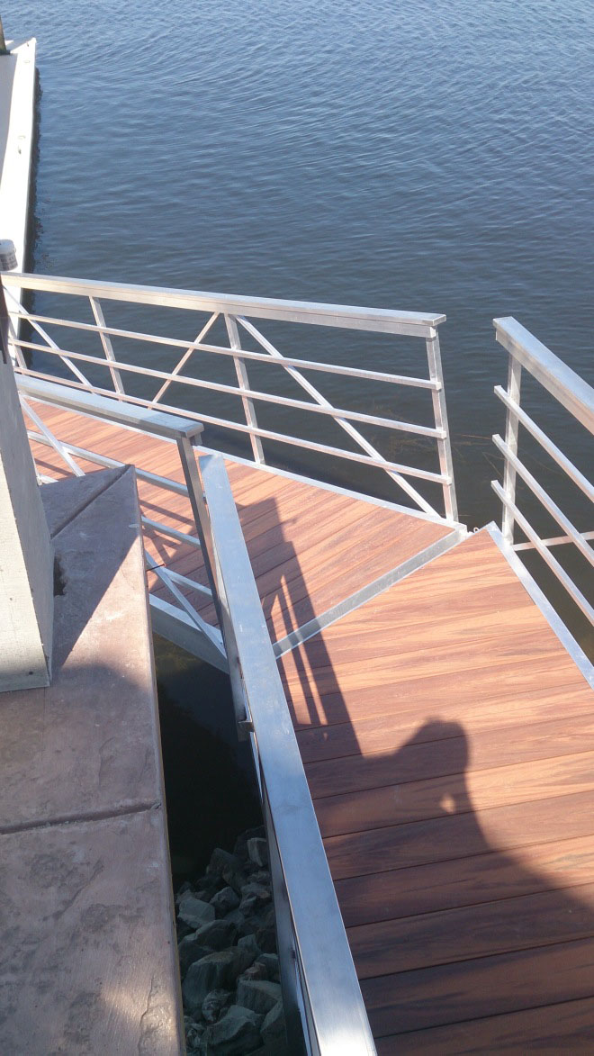 Winn Decking - Kelly Private Residence Gangway