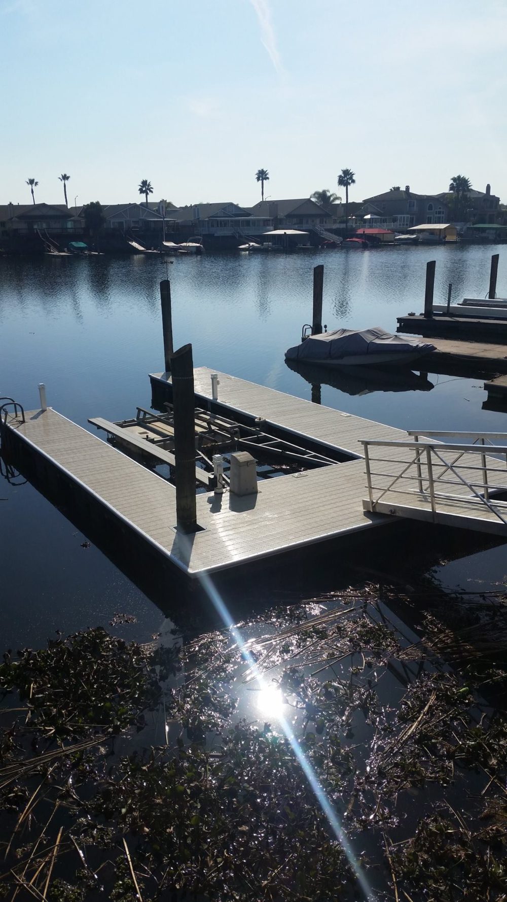 John’s Private Residential Dock & Gangway | Winn Decking