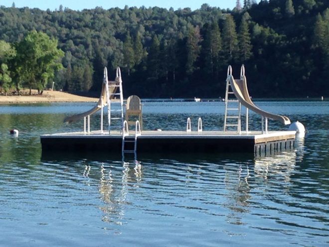 Swim Dock Pine Mountain Lake | Winn Decking